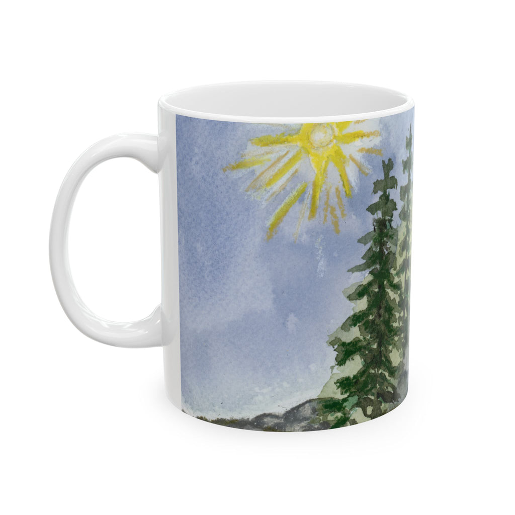 Born to give us Hope Ceramic Mug — Coffee Cup 11oz