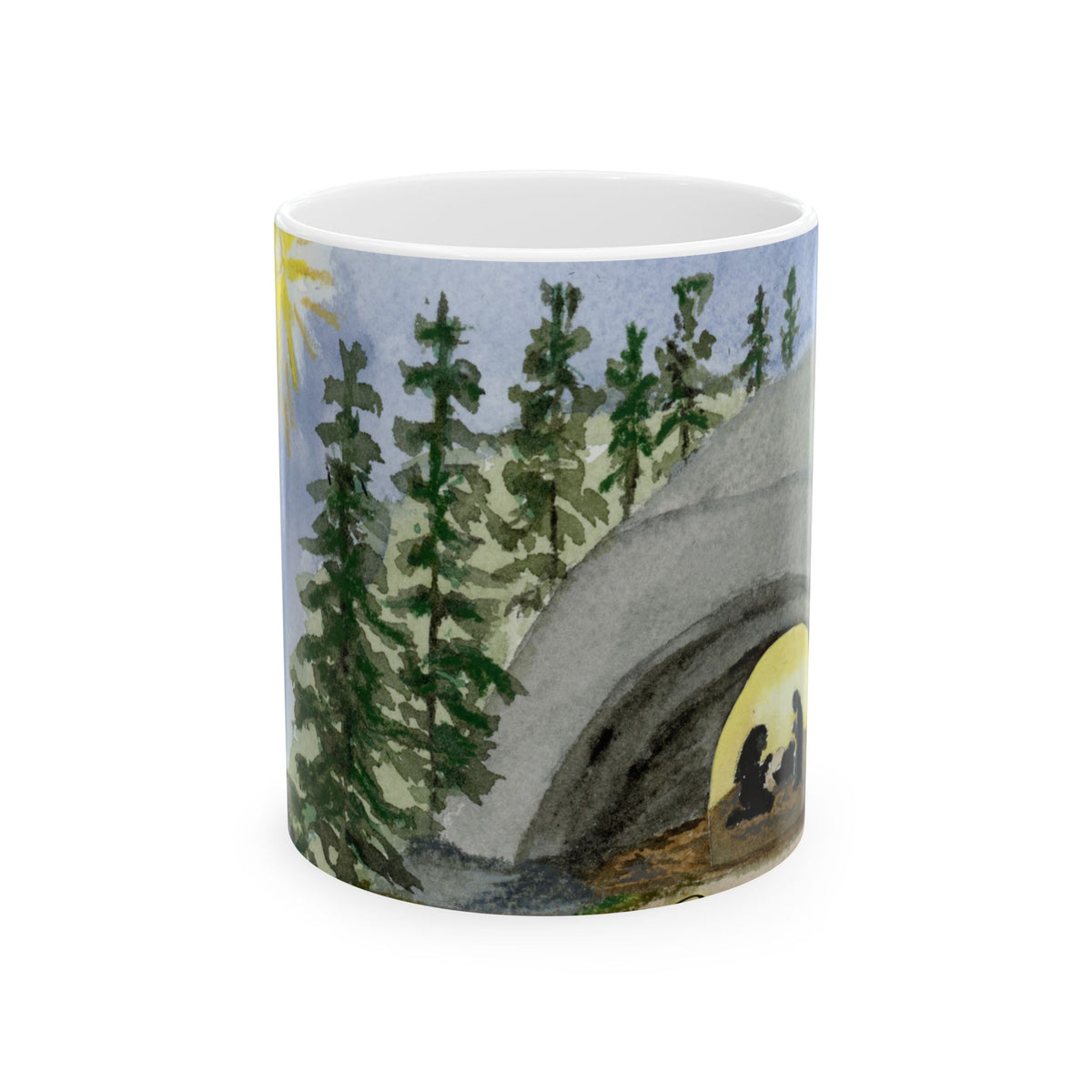 Born to give us Hope Ceramic Mug — Coffee Cup 11oz