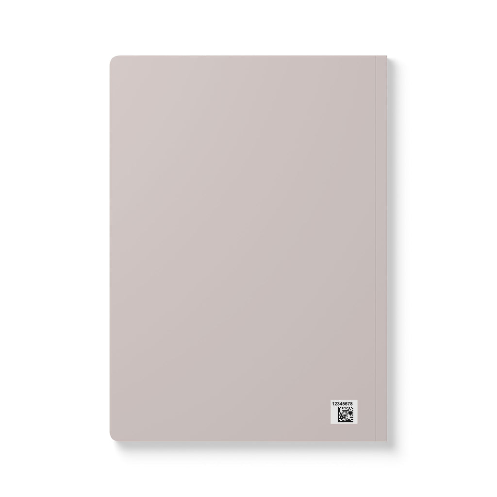 Softcover Journal — "His Grace is Enough" Floral Watercolor Christian Notebook