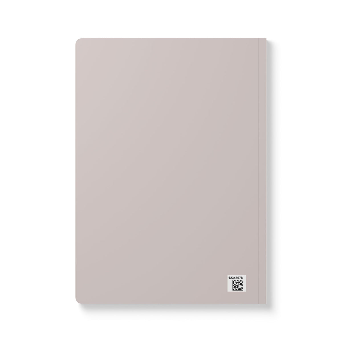 Softcover Journal — "His Grace is Enough" Floral Watercolor Christian Notebook
