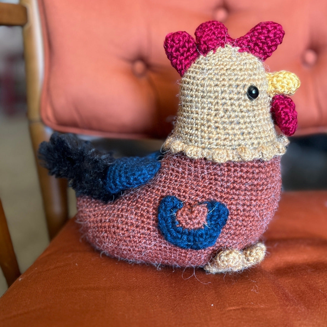 Roostew stuffed animal