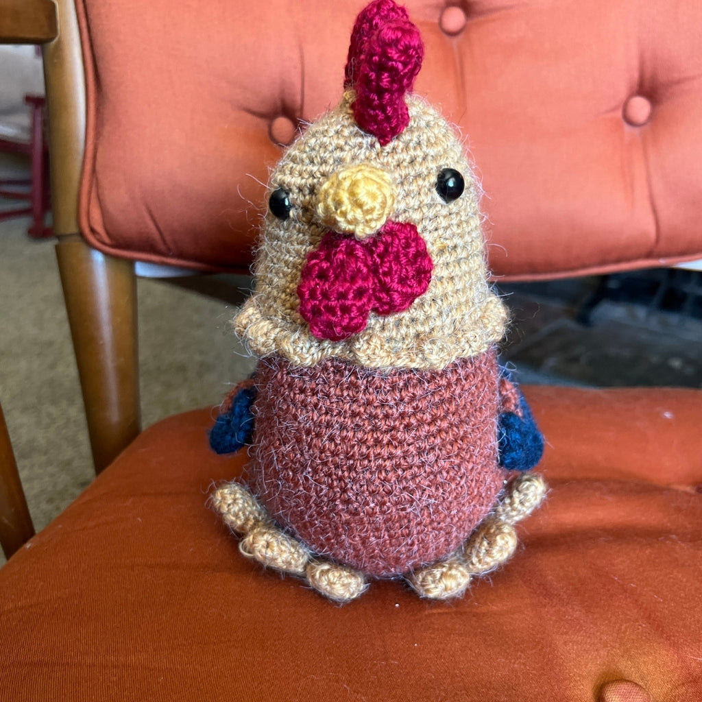 Roostew stuffed animal