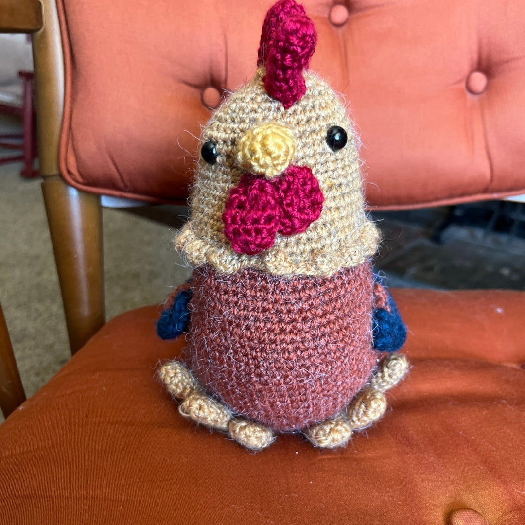 Roostew stuffed animal