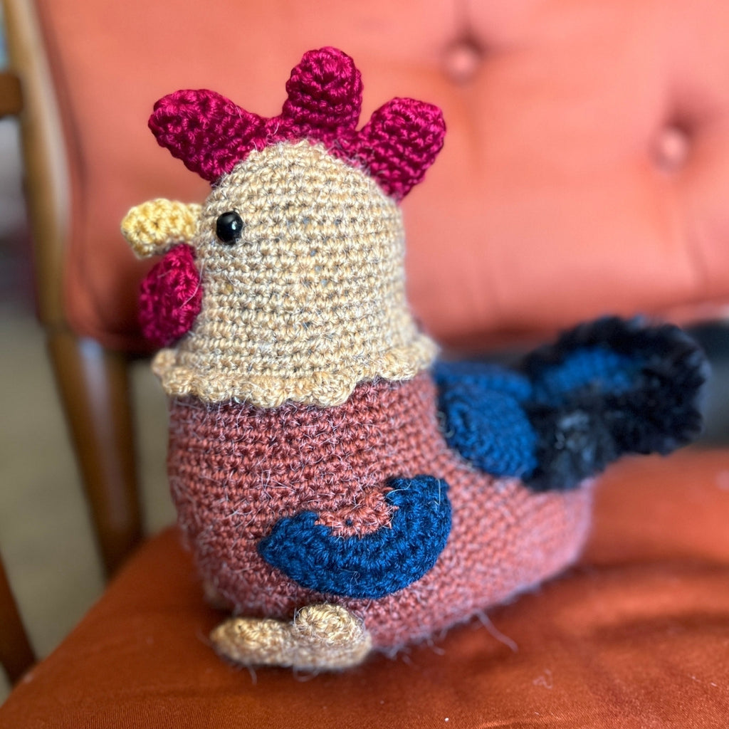 Roostew stuffed animal