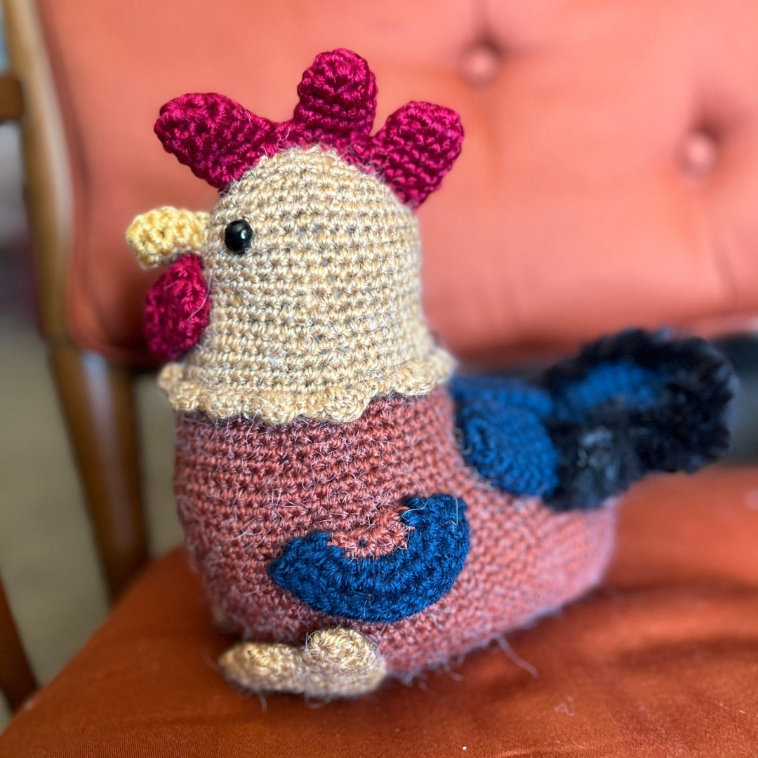Roostew stuffed animal