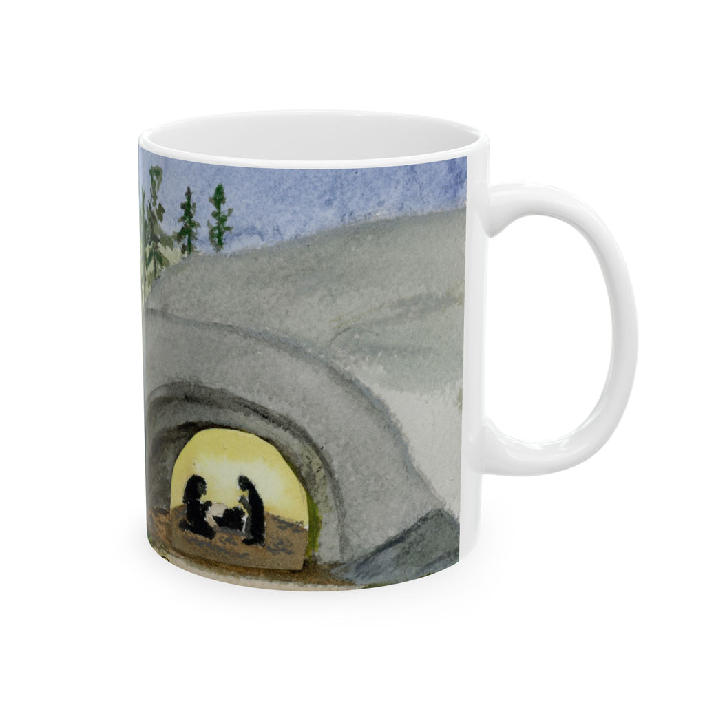 Born to give us Hope Ceramic Mug — Coffee Cup 11oz