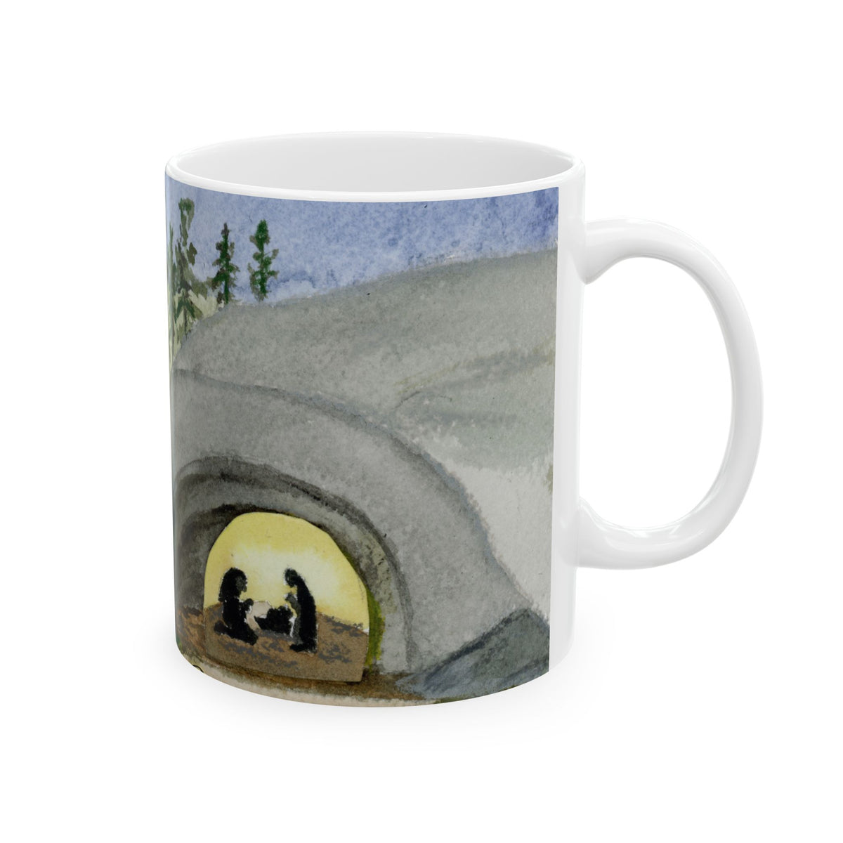 Born to give us Hope Ceramic Mug — Coffee Cup 11oz