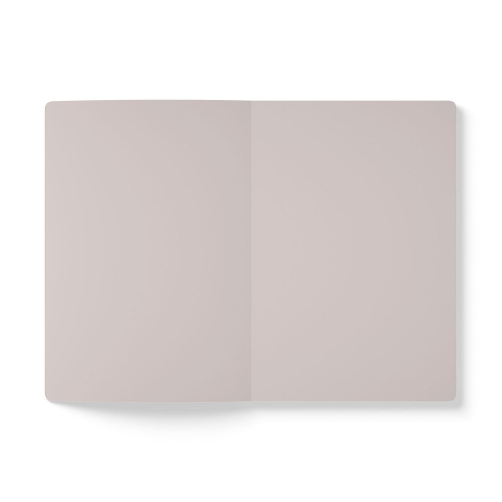 Softcover Journal — "His Grace is Enough" Floral Watercolor Christian Notebook