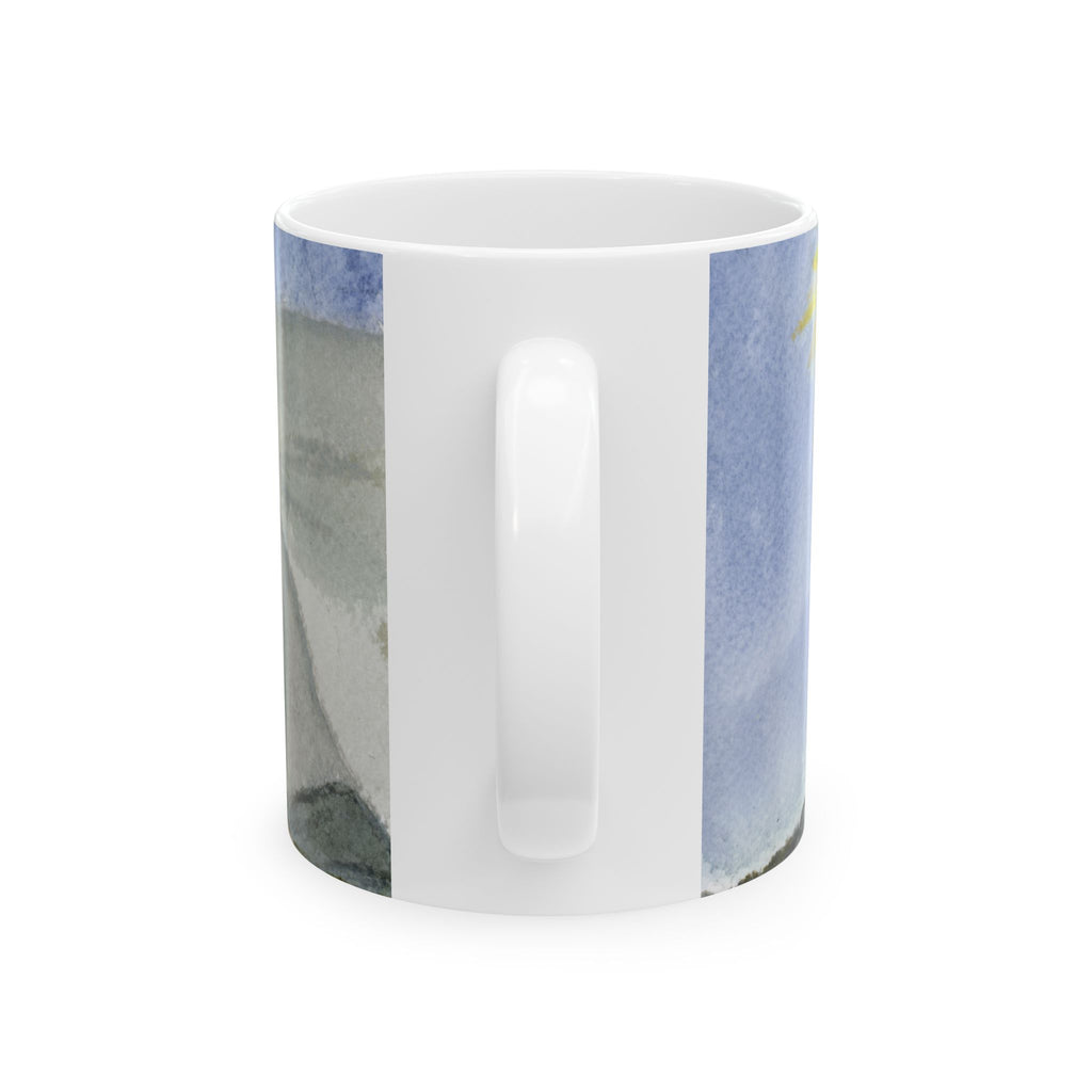 Born to give us Hope Ceramic Mug — Coffee Cup 11oz