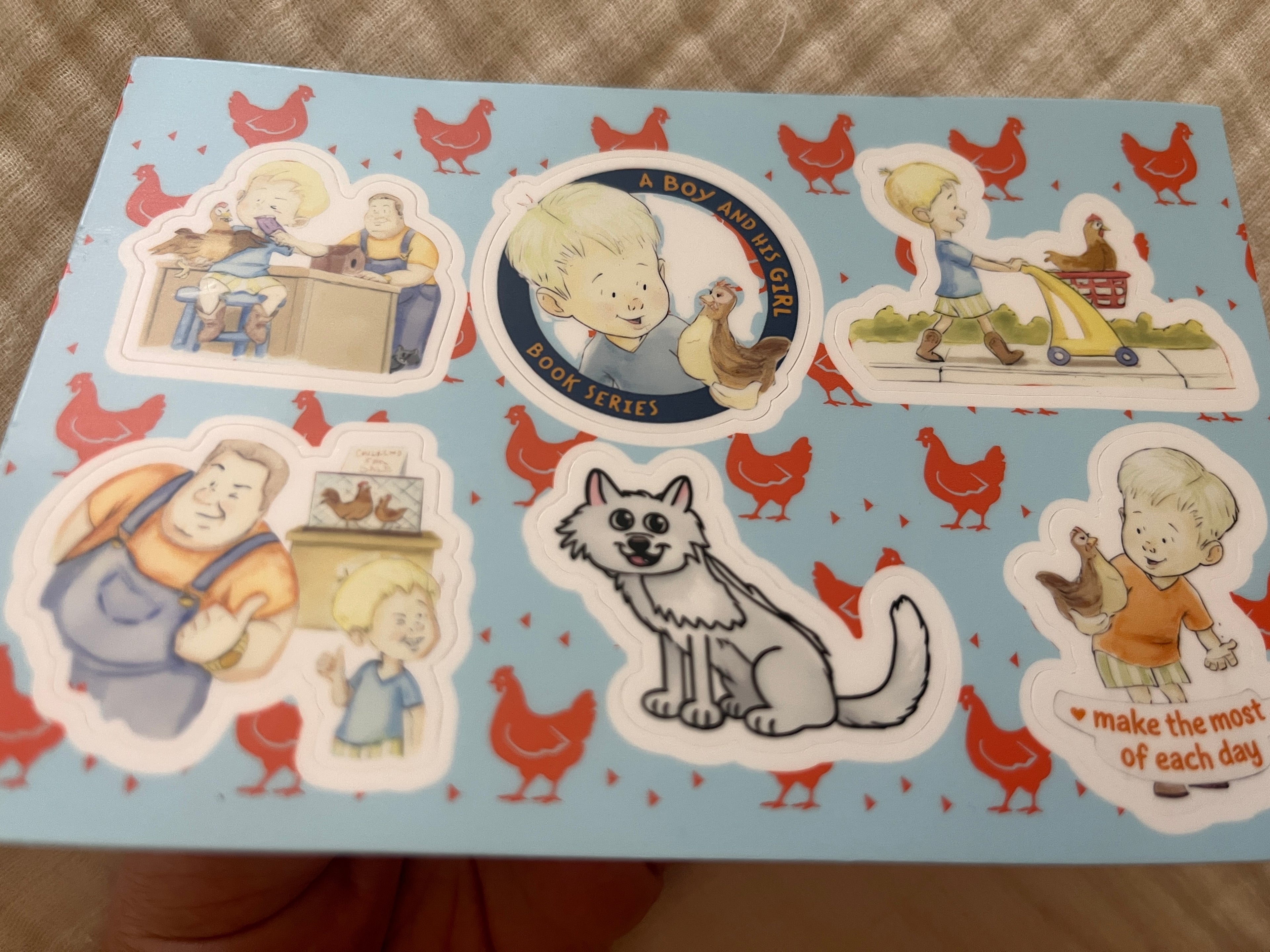 Vinyl sticker sheet