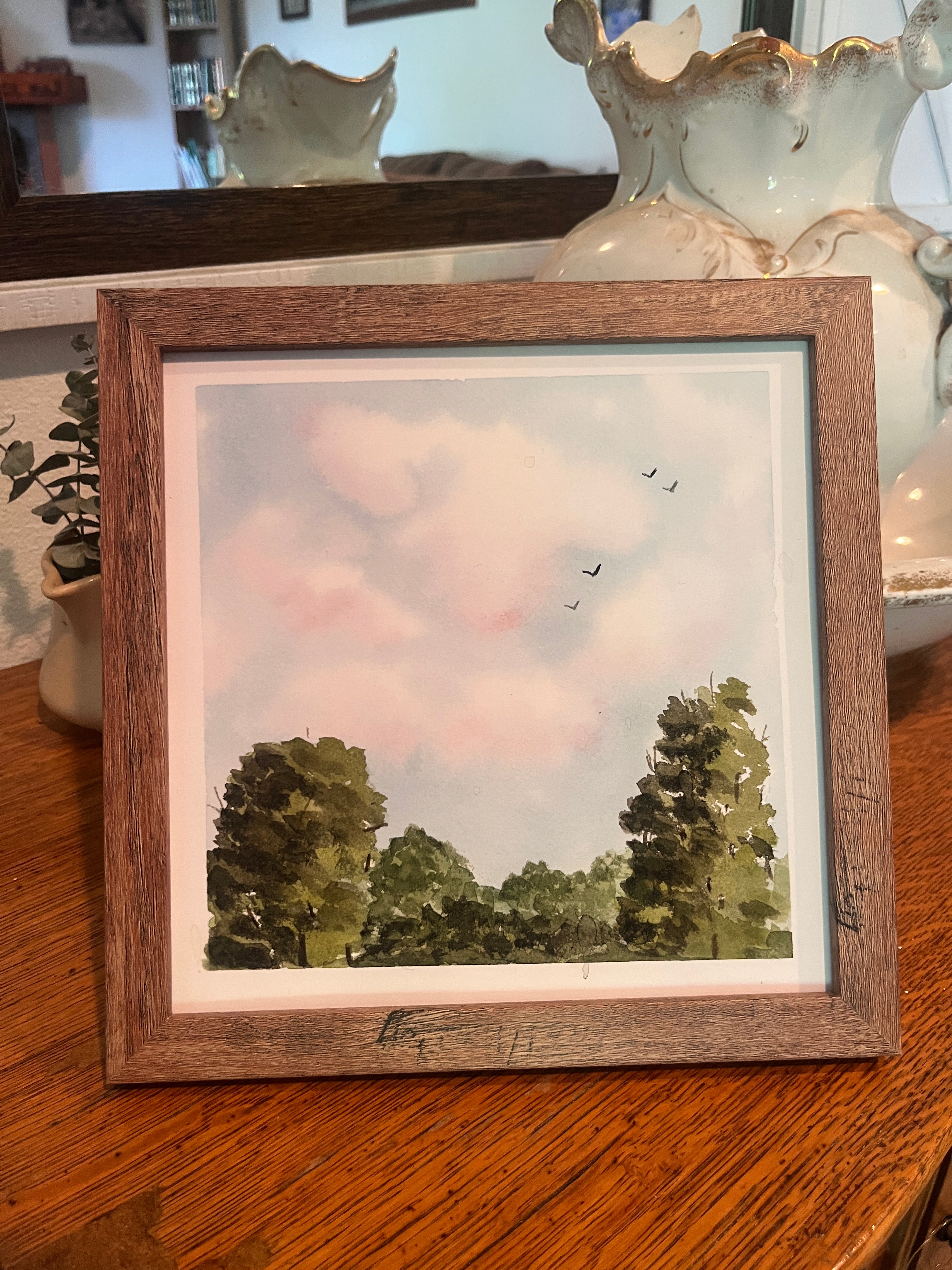 Birds afar