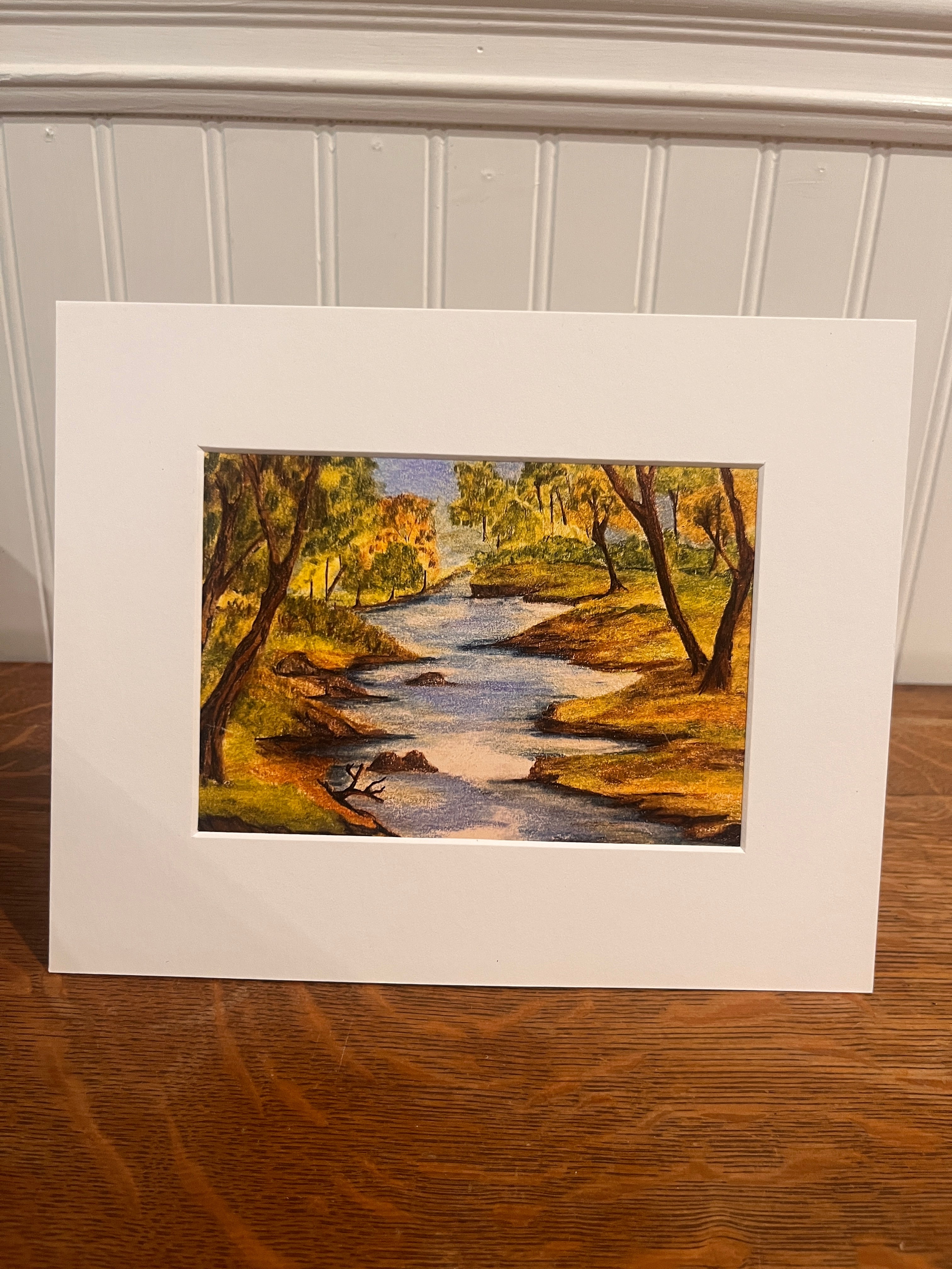 Creek Art Print