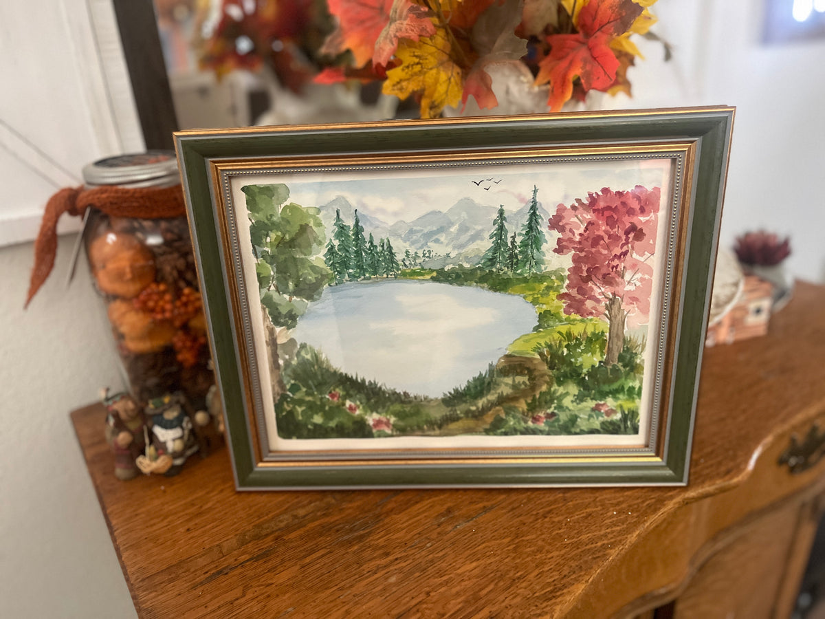 Spring by the Lake