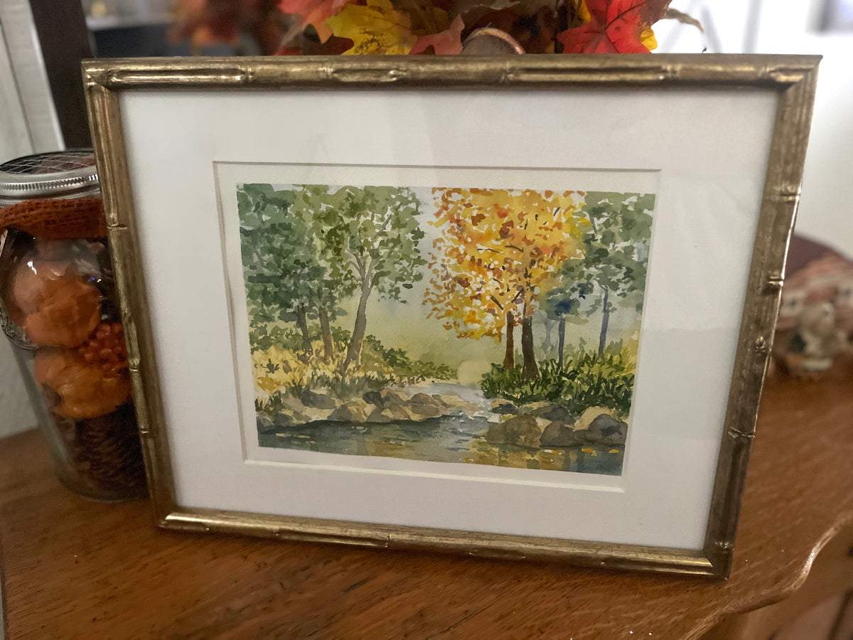 Autumn By the creek